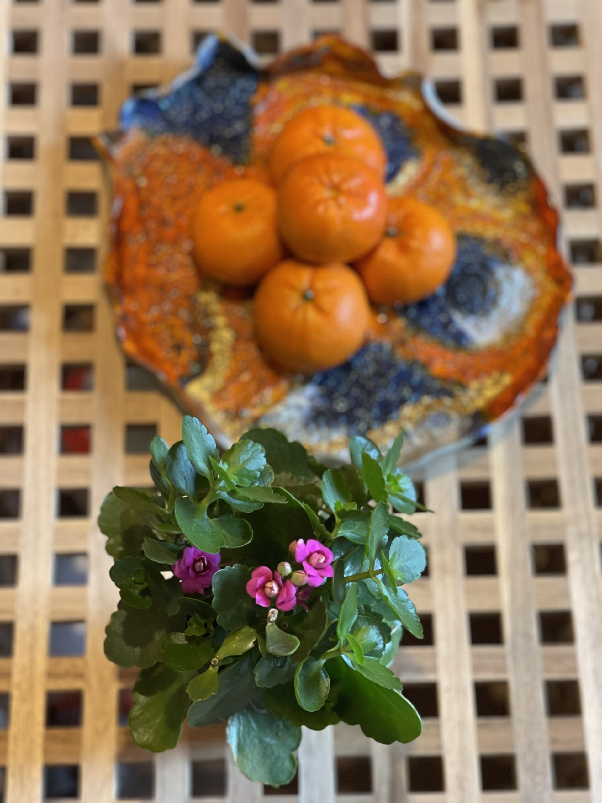 Assiette en céramiques fait main, décoration de table à usages multiples – Image 8