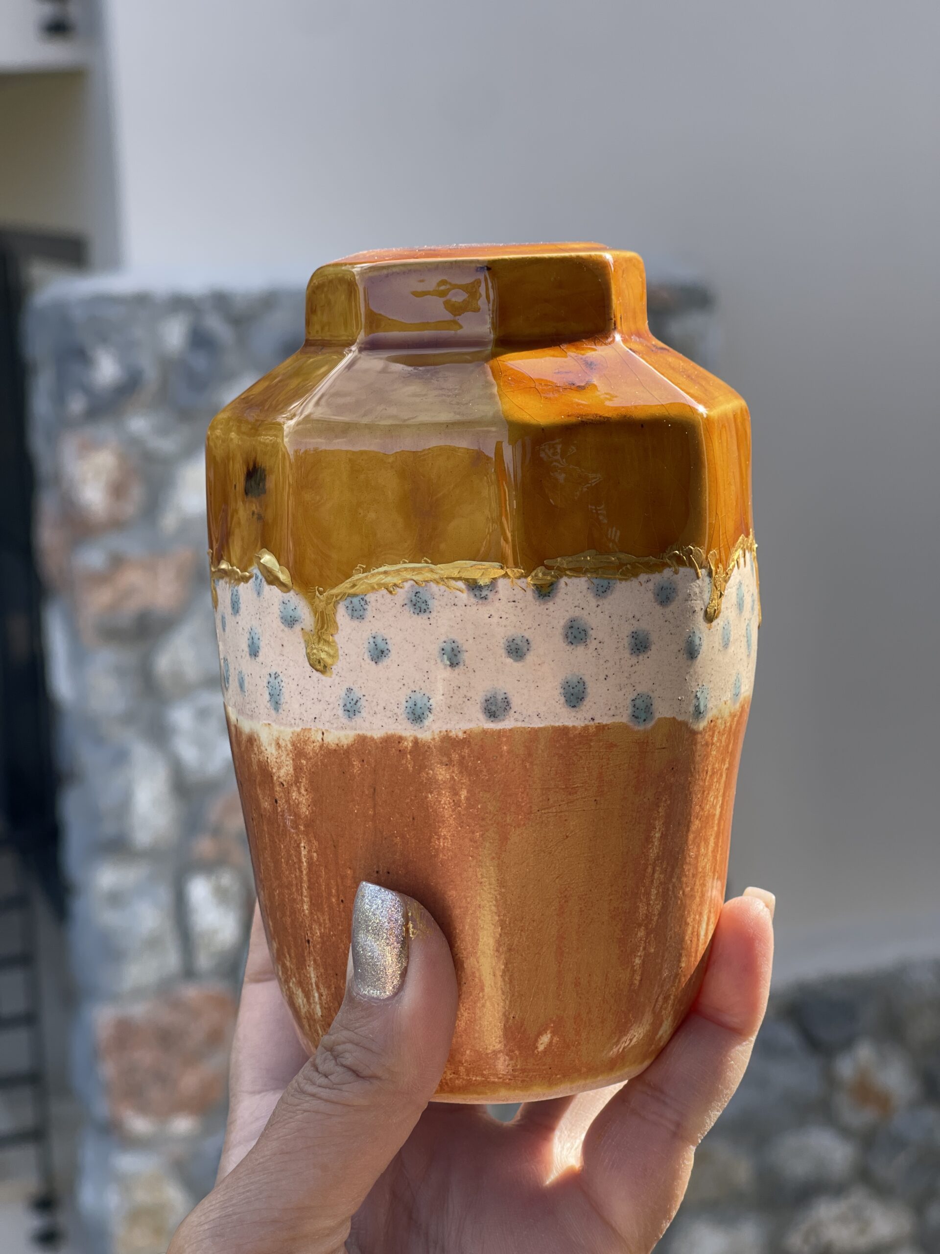 Trio de vases en céramique faits main – Image 4