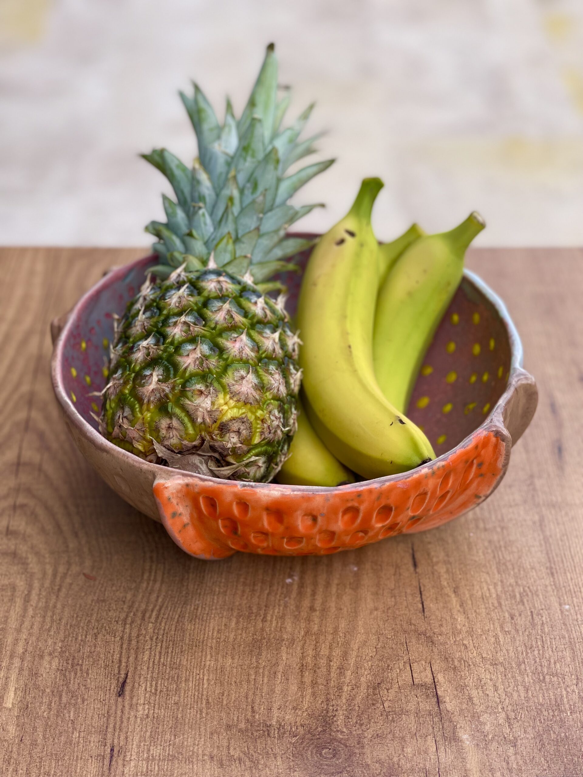 Bol de service en céramique fait main. Magnifique poterie artisanale à usages multiples – Image 10