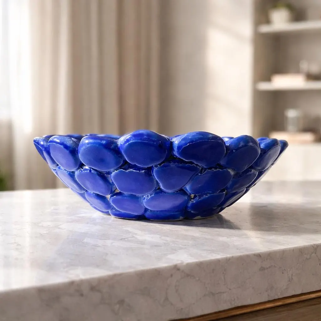 Bol en céramique haute qualité fait main à usages multiples et décoratif – Image 4