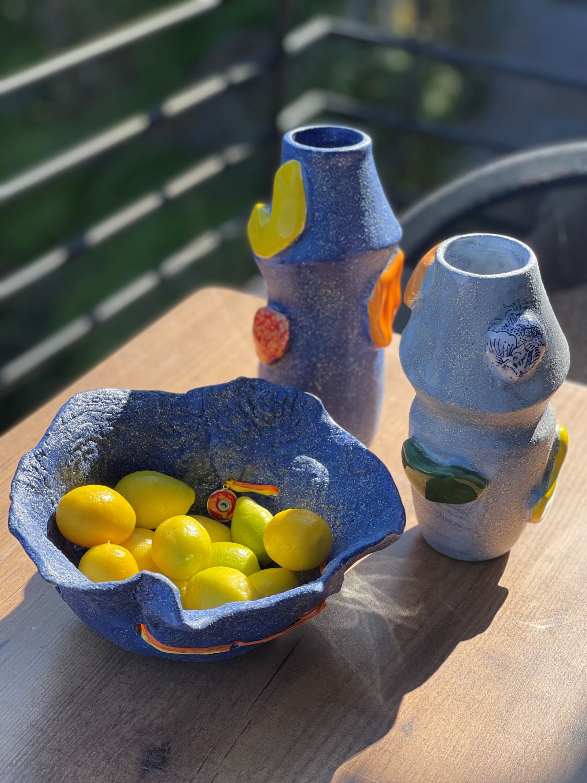 Bol en céramique fine fait main à usages multiples. – Image 12