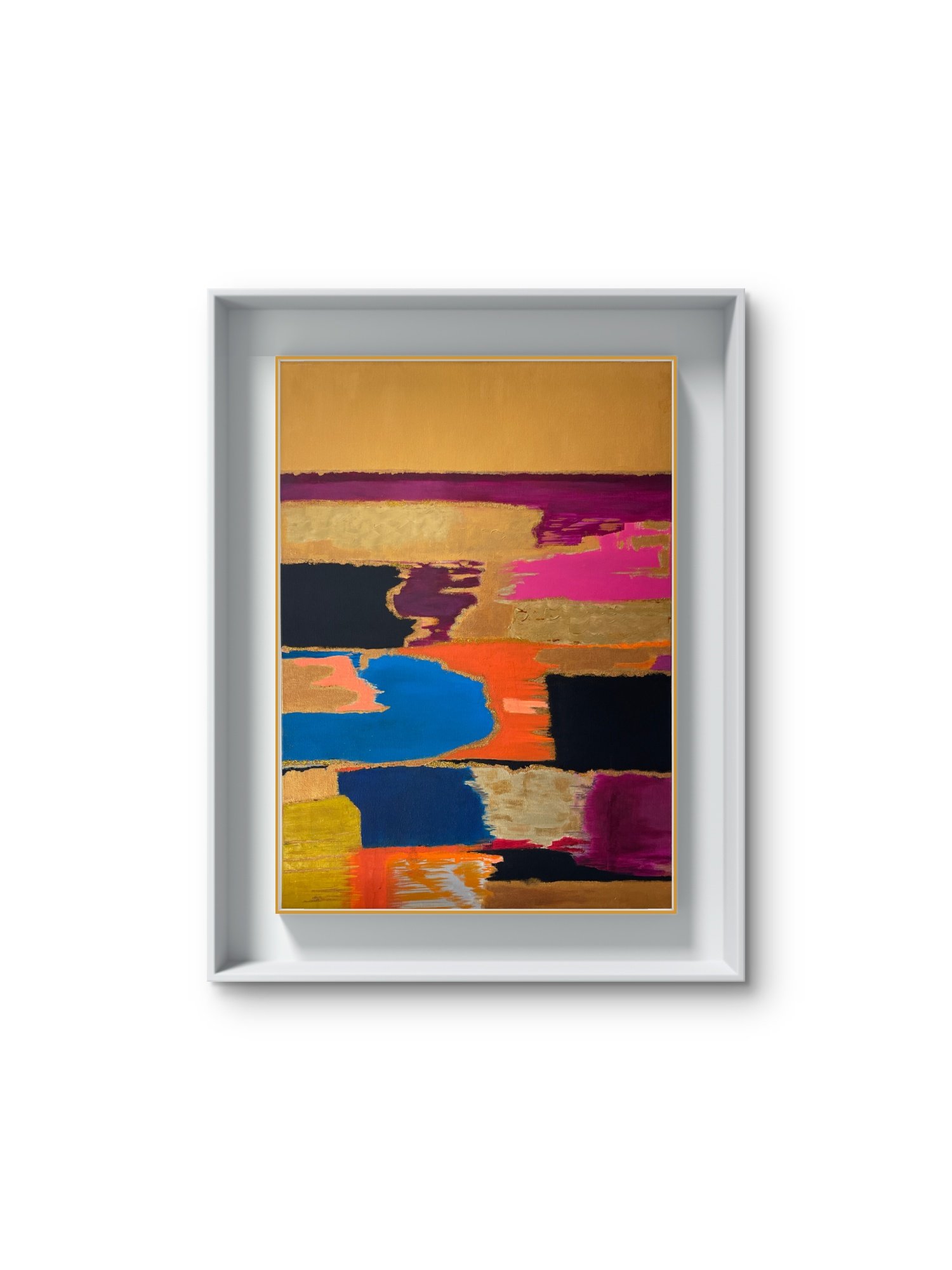 "Nuances de l'âme" Tableau abstrait original peint à la main – Image 2