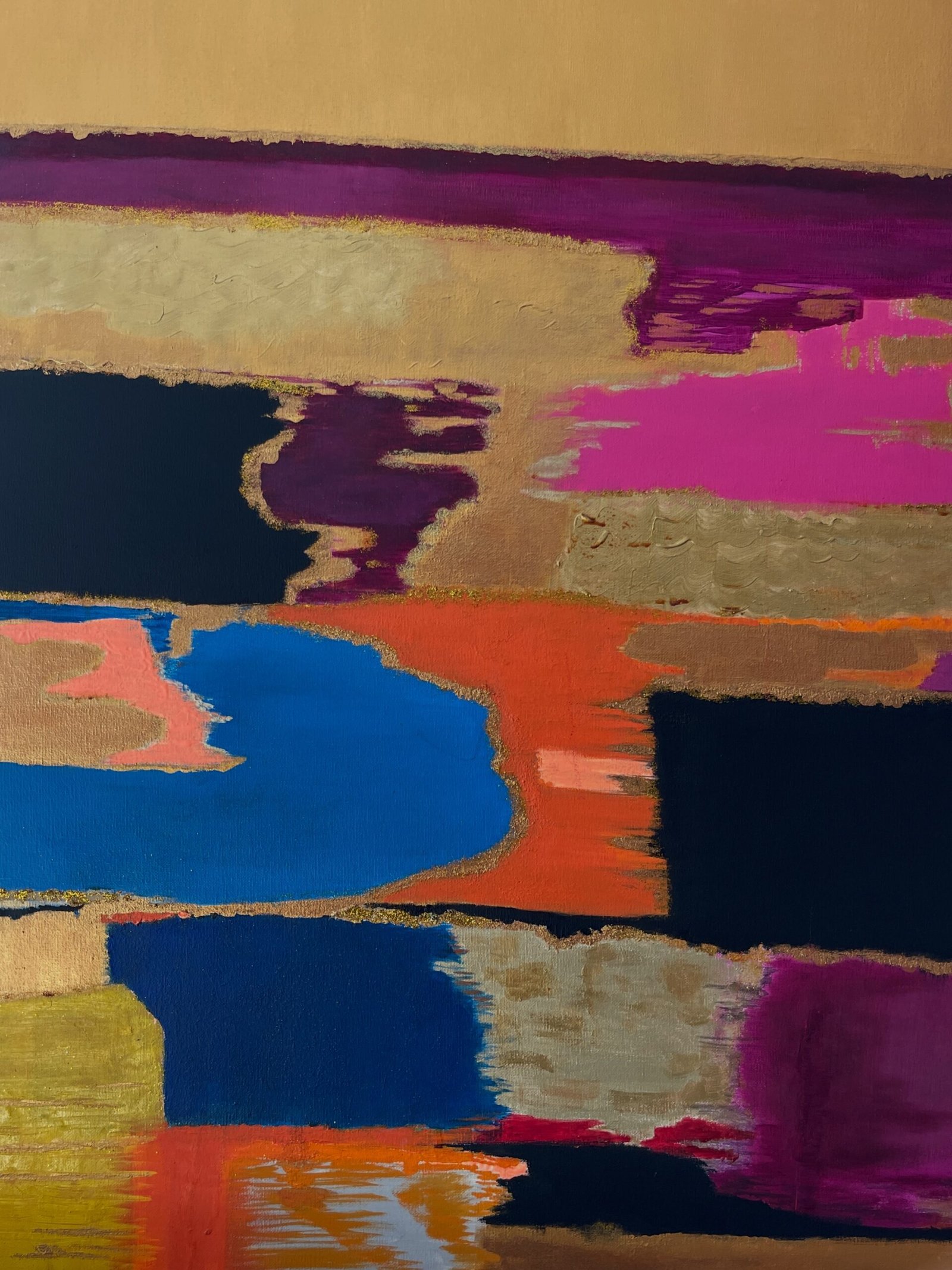 "Nuances de l'âme" Tableau abstrait original peint à la main – Image 7